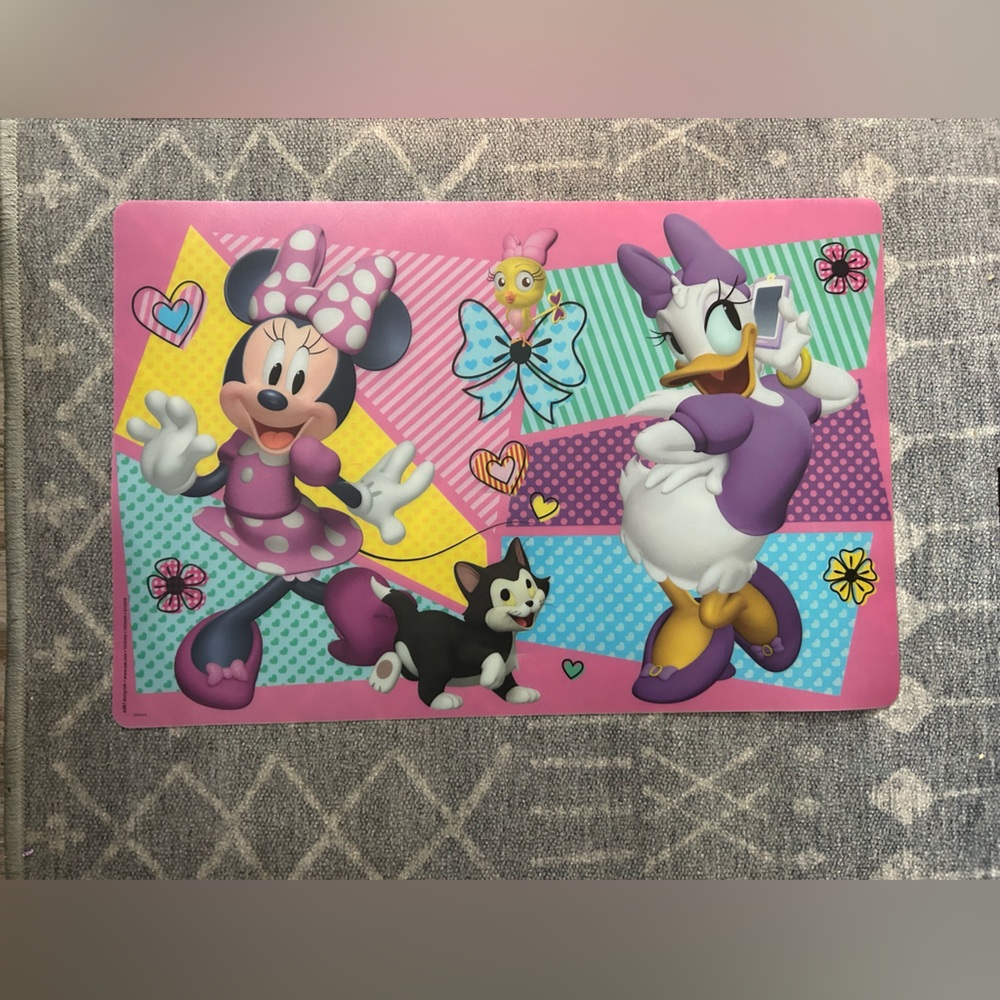 Two Disney Plastic Placemats